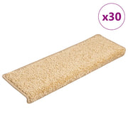 Tappetini per Scale 30 pz 65x21x4 cm Marroni