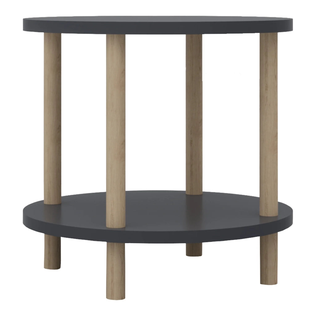 Tavolino laterale 49 x 42 cm grigio 03_0010974