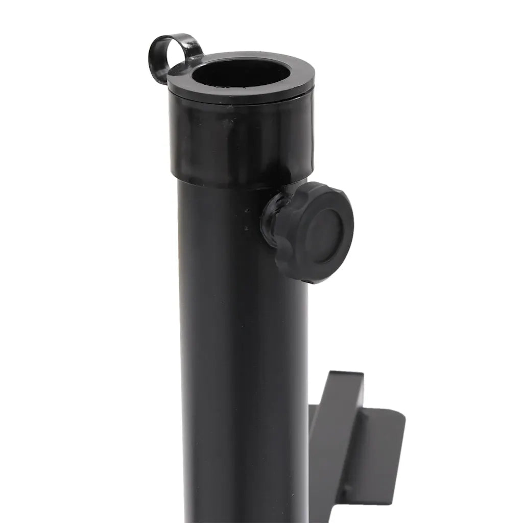 Set Base per Ombrellone da Giardino-Supporto per ombrellone 5 pz in Granito e Acciaio 622352