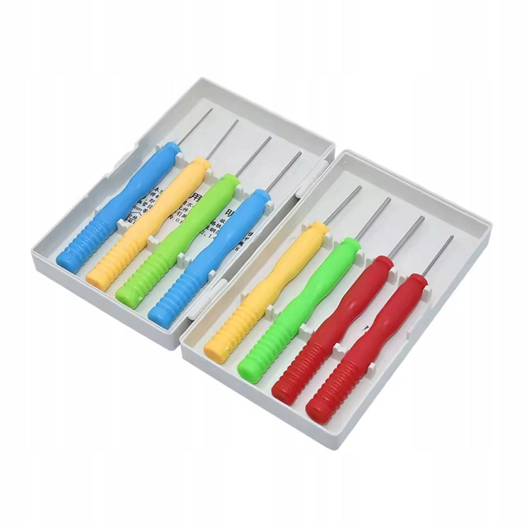 Set di Aghi per Dissaldatura PinEx ProKit 8 – Acciaio Inox, 8 Pezzi, Custodia | Misure 0,8–2,0 mm