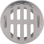 Filtro di scarico in acciaio inossidabile rimovibile - anti-blocco - per esterno balcone cortile - 75 mm apertura piana.