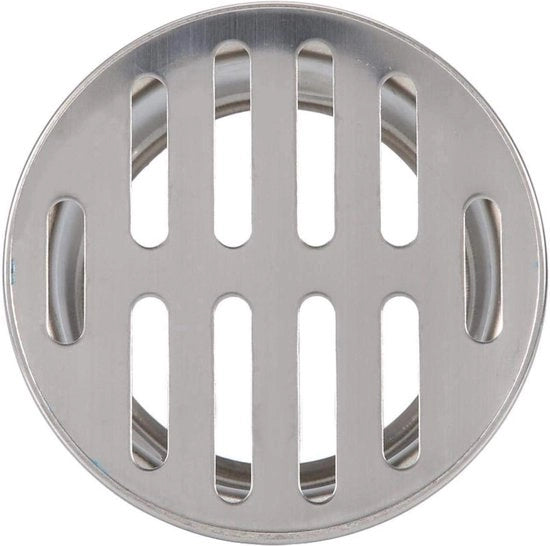 Filtro di scarico in acciaio inossidabile rimovibile - anti-blocco - per esterno balcone cortile - 75 mm apertura piana.
