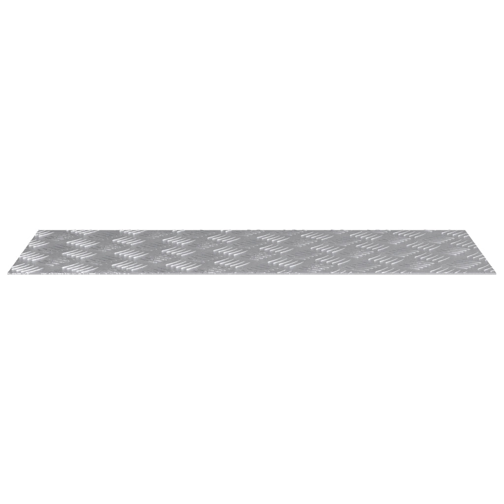 Pannelli in Alluminio Antiscivolo 2 pz 80x30 cm