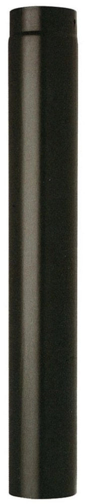 1pz tubo plus in acciaio porcellanato hcm 100 diametro 15 cm colore nero opaco cod:ferx.10441