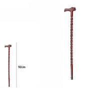 Trade Shop - Bastone Da Passeggio Per Anziani Disabili In Legno Lunghezza 92 Cm 65548 -