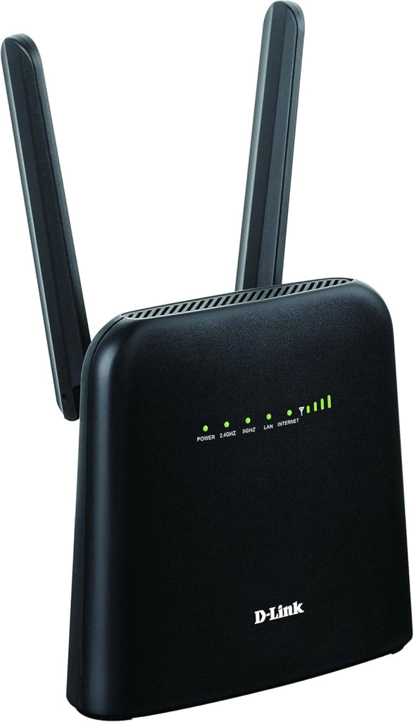 D-Link DWR-960 Router LTE Cat 7 Wi-Fi AC1200, Router Mobile 4G/3G, Multi WAN, Porte Gigabit, Slot per SIM Card Integrato, Doppio Firewall e Internet Fail-Safe
