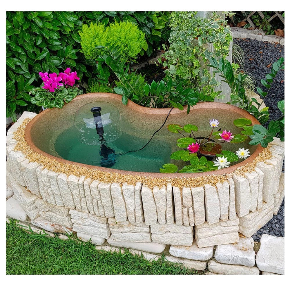 Laghetto polinesia cm 140x80x45 capacità litri 200 giardino