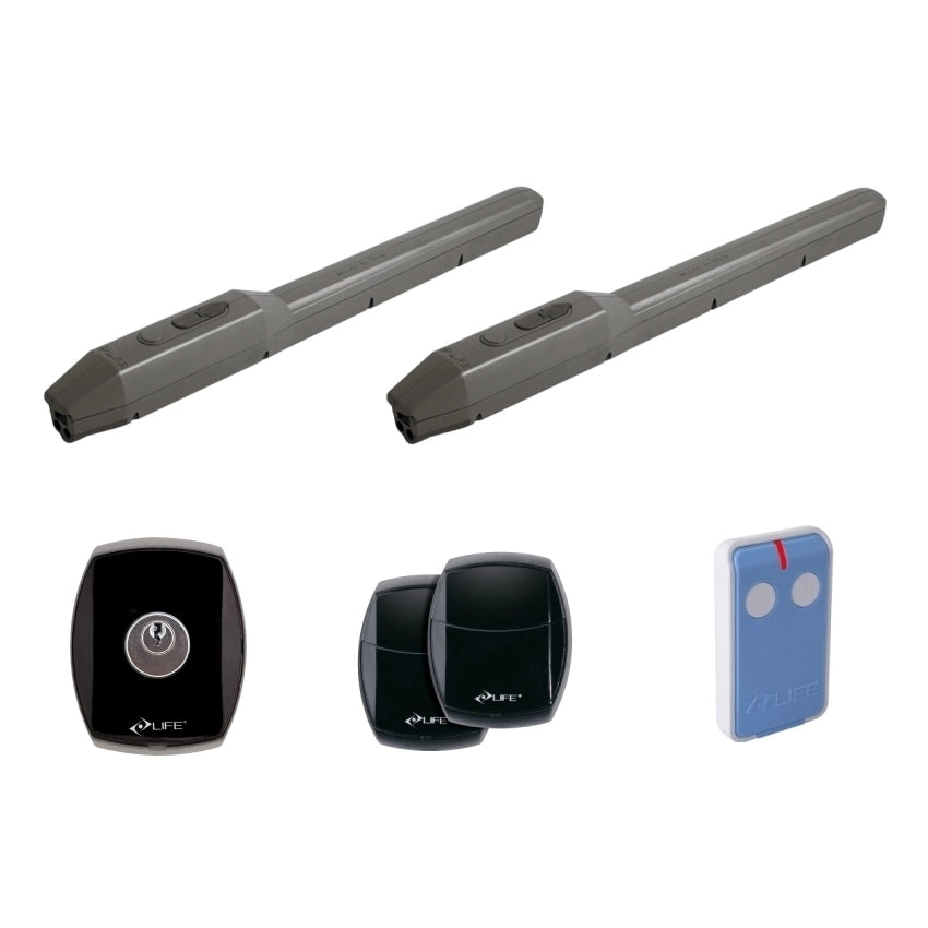 KIT PER CANCELLO A BATTENTE LIFE SETUP OP5 UNI DL 1KT1830001 AUTOMAZIONE NUOVO