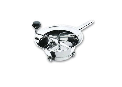 Passatutto passaverdure in acciaio inox 20 cm 3 dischi deluxe