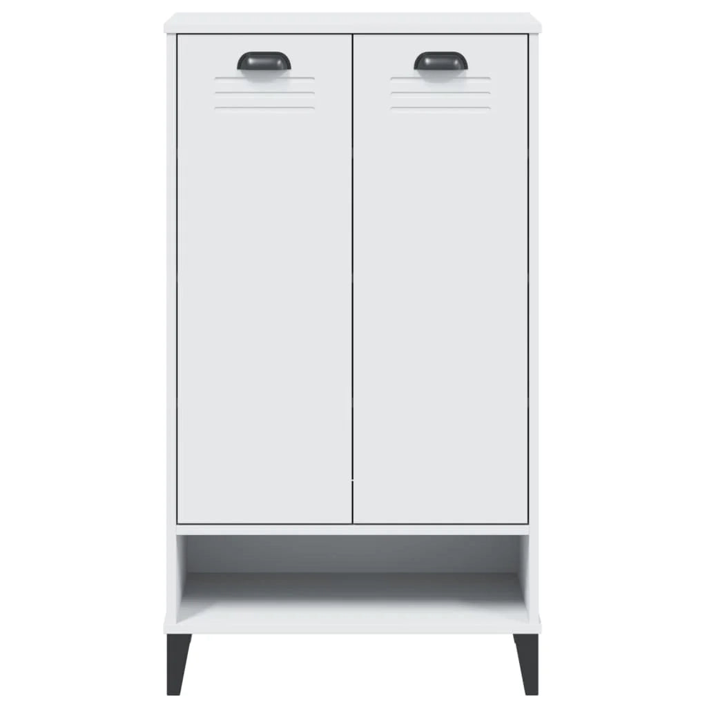 Scarpiera mobile contenitore per scarpe mobile per ingresso/corridoio/soggiorno legno ingegnerizzato bianco 02_0022119