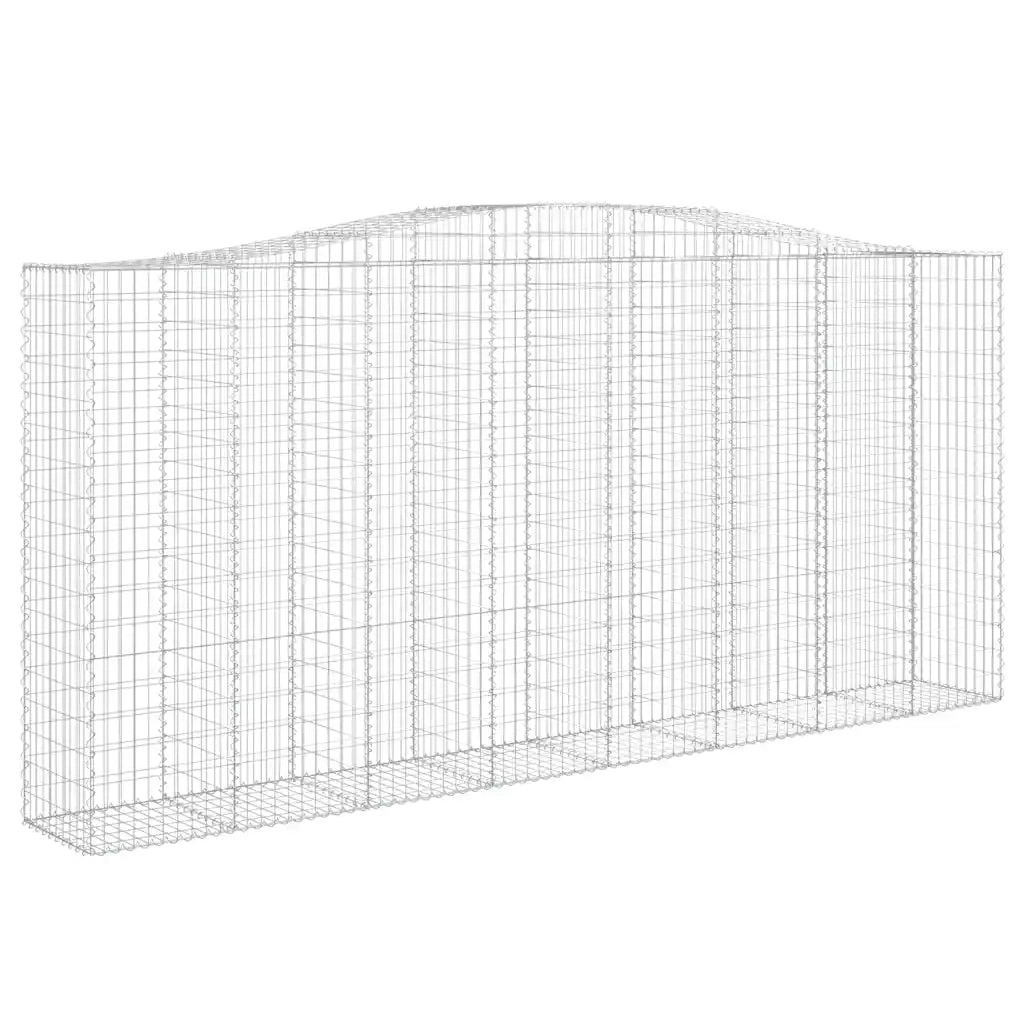 Cesto Gabbione ad Arco 400x50x180/200 cm Ferro Zincato cod mxl 50193