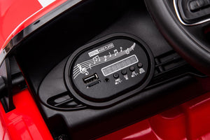 Macchina Elettrica per Bambini Licenza Ufficiale Fiat 500 Small 10,8V 3,1Ah Rosso