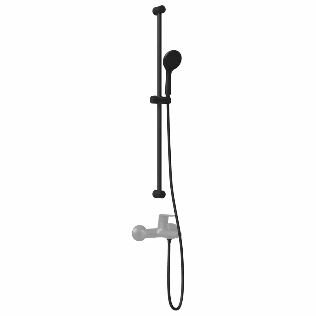 Set di Sistema Doccia Nero 101 cm Acciaio Inox CFW3370175