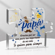 Decorazione Domestica Personalizzata con Blocco Acril Inciso