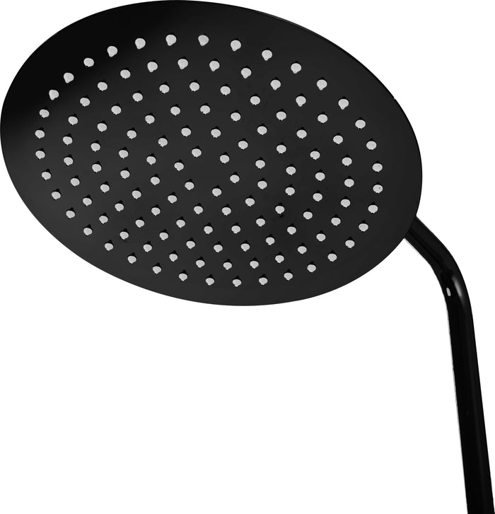 Set Doccia Da Incasso Con Termostatato Lungo Black Metallic