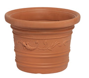 VASO IN PLASTICA FESTONATO D 45XH35 CM PRESTIGE- 1,0 pz