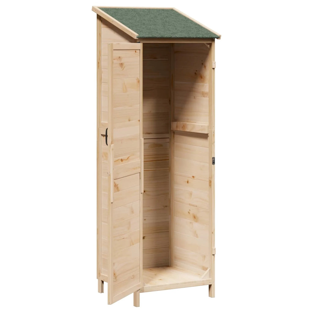 Capanno da Giardino Naturale 59,5 x 56 x 176,5 cm