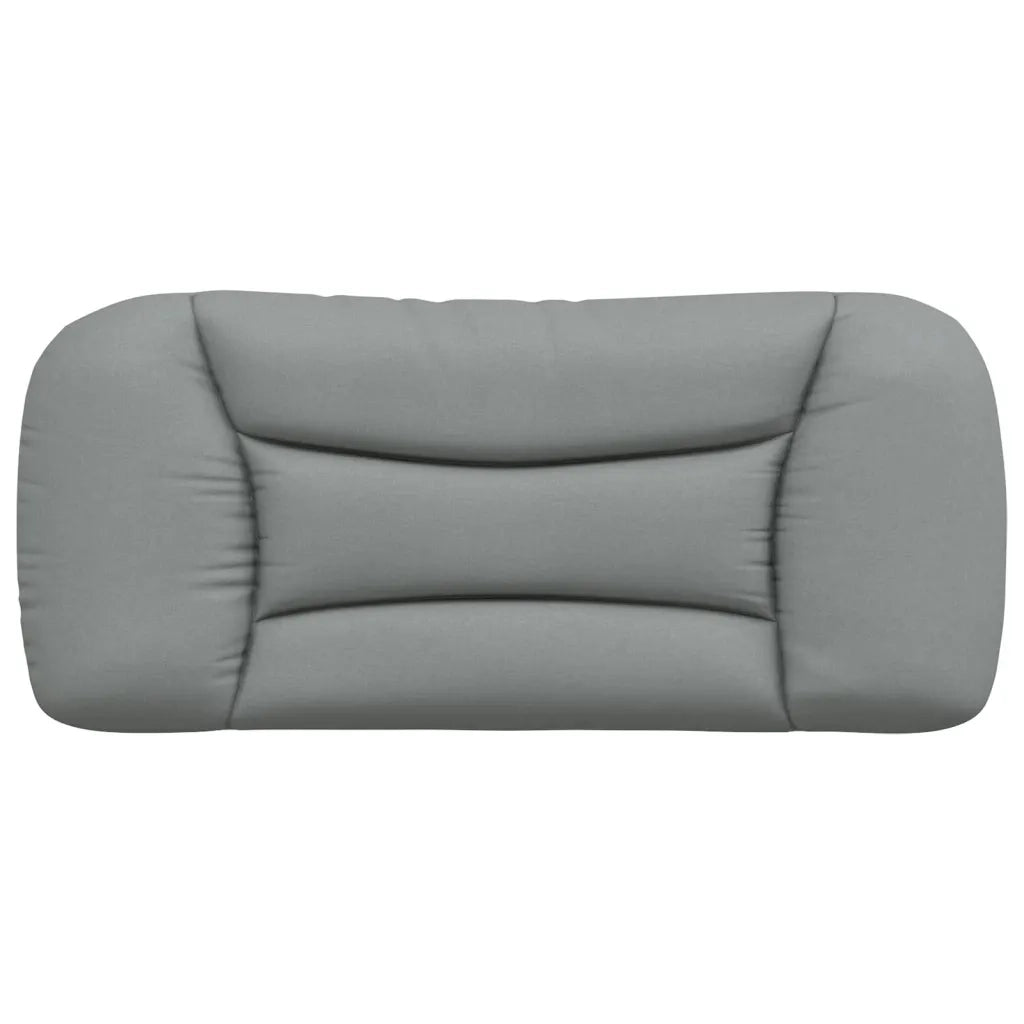 Cuscino Testiera Hvar Grigio Chiaro 90 cm in Tessuto CFW8219241
