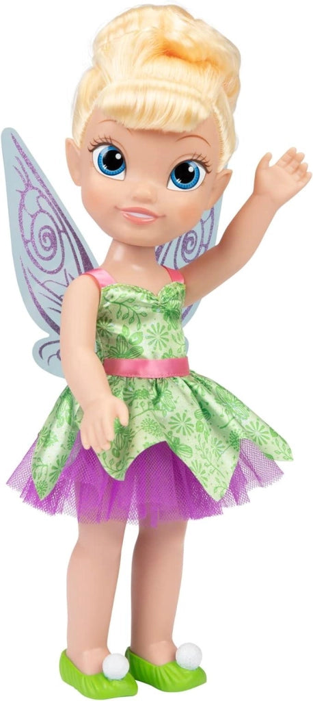 Bambola-Disney Fairies -Trilli , 38 cm estremamente dettagliata, ali glitterata e anello foloreale incluso-Jakks Pacific