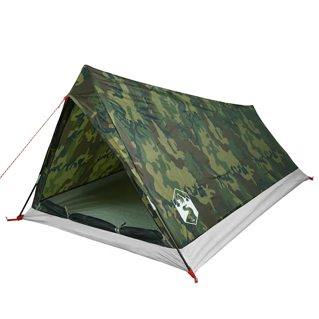 Tenda da Campeggio per 2 Persone Mimetica Impermeabile 4009626