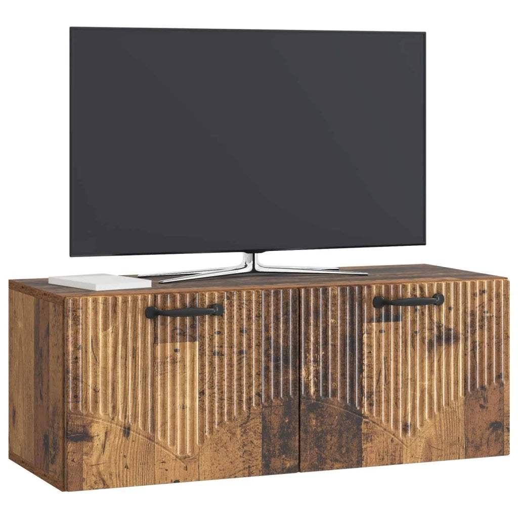 Mobile Porta TV da Muro Legno antico 78,5 x 31 x 30 cm 899063