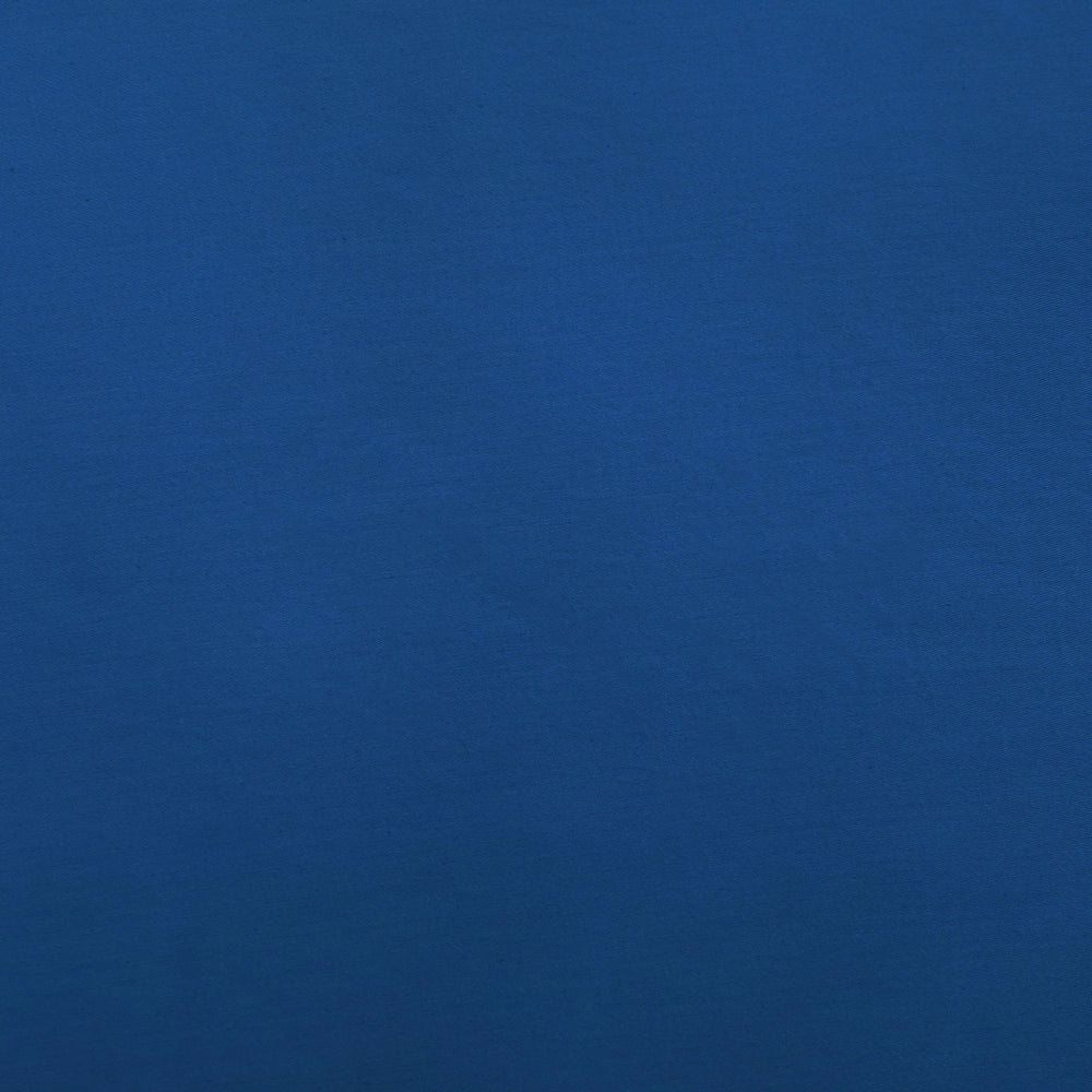 Set di biancheria da letto 220 x 240 cm in cotone a tinta unita blu