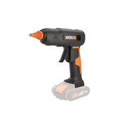 Pistola per colla a caldo WX045.9 20 Volt per stick 11 millimetri corpo macchina per incollaggi rapidi - Worx
