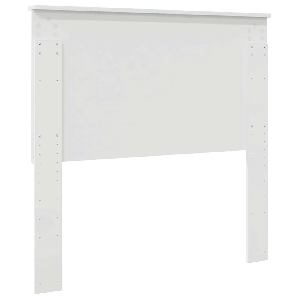 Testiera con testiera Bianco Lucido 100 cm Legno multistrato 887796