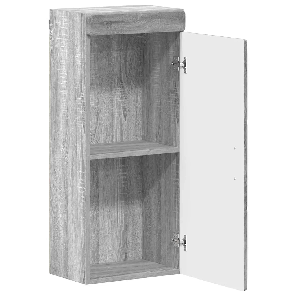 Armadio da bagno a muro TULUM Grigio Sonoma 37 x 24,5 x 86 cm