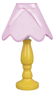 Candellux LOLA lampada da tavolo ceramica E27 41cm giallo/rosa
