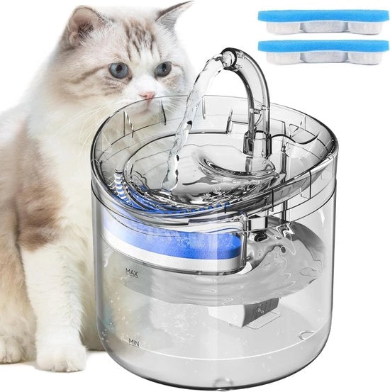 Fonte per Animali - Dispensatore di Acqua per Gatti e Cani - Fornitore di Acqua per Animali di Casa