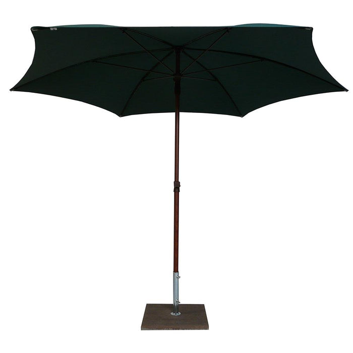 Ombrellone da Giardino Ø2,8 m Palo Ø35 mm in Alluminio Maffei Madera Verde