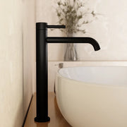 Miscelatore lavabo alto senza scarico slim nero opaco | Bette