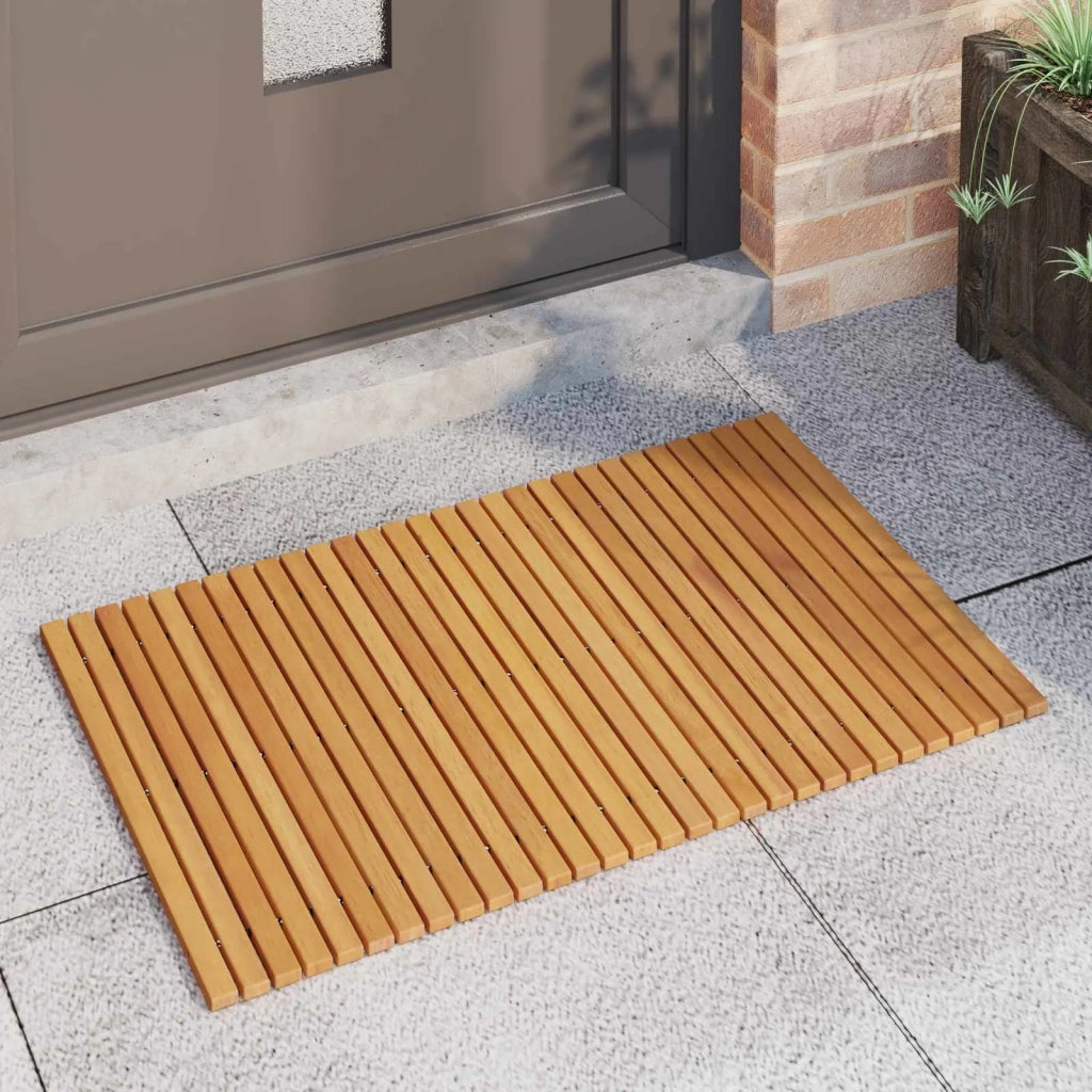 Tappeto da bagno Marrone 80 x 50 cm Legno di Acacia Massello CFW9307941