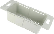 Organizzatore per congelatore espandibile - contenitore per freezer - manico - materiale PP - adatto per congelatore - contenitore per freezer portatile