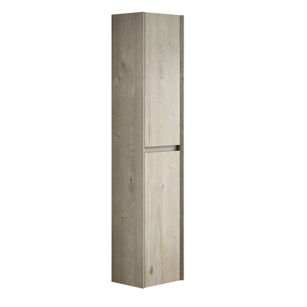 ARMADIO BAGNO a 2 ante in Plywood Off White