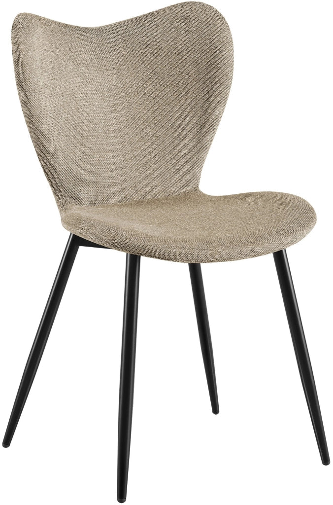 Sedia per sala da pranzo in tessuto Maika 2