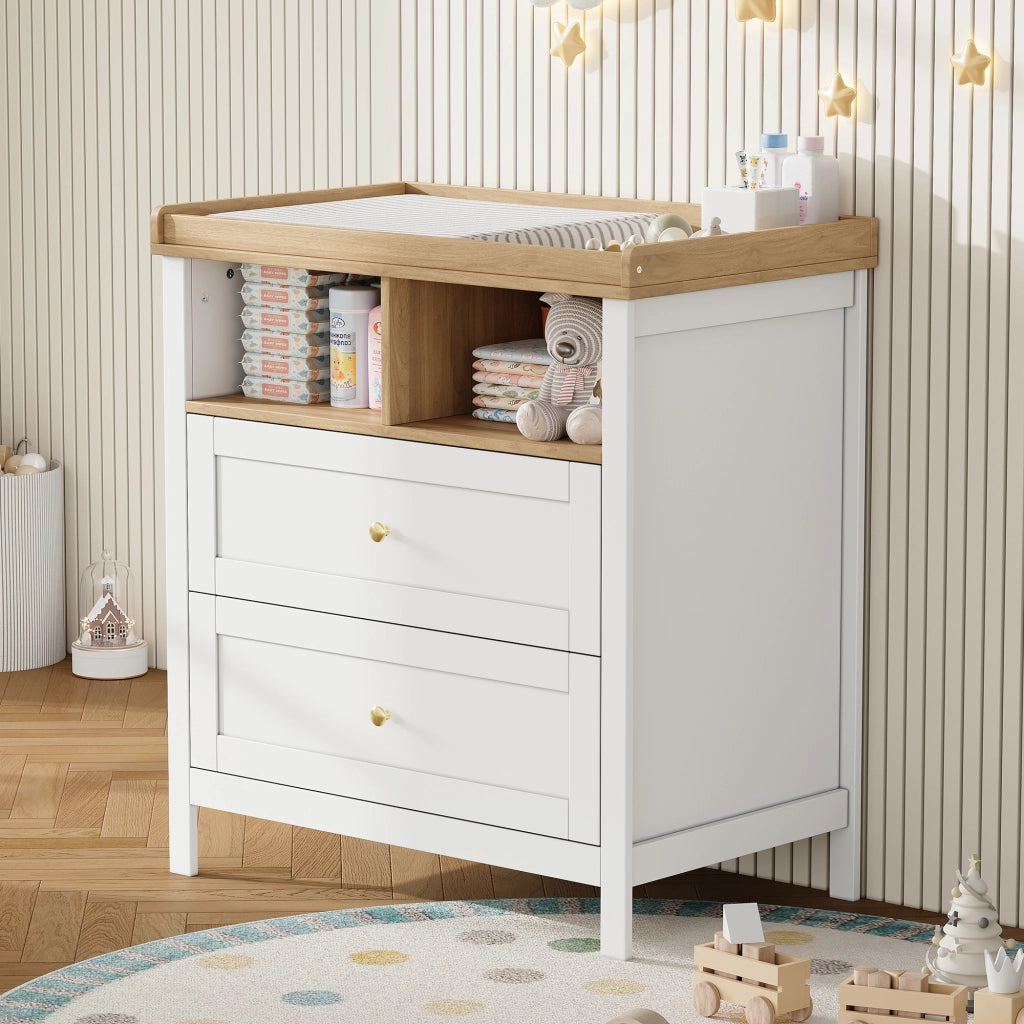 Cassettiera fasciatoio multifunzionale per Bambini