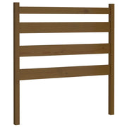 Testiera | Testata per Letto ambra 81x4x100 cm in Legno Massello di Pino