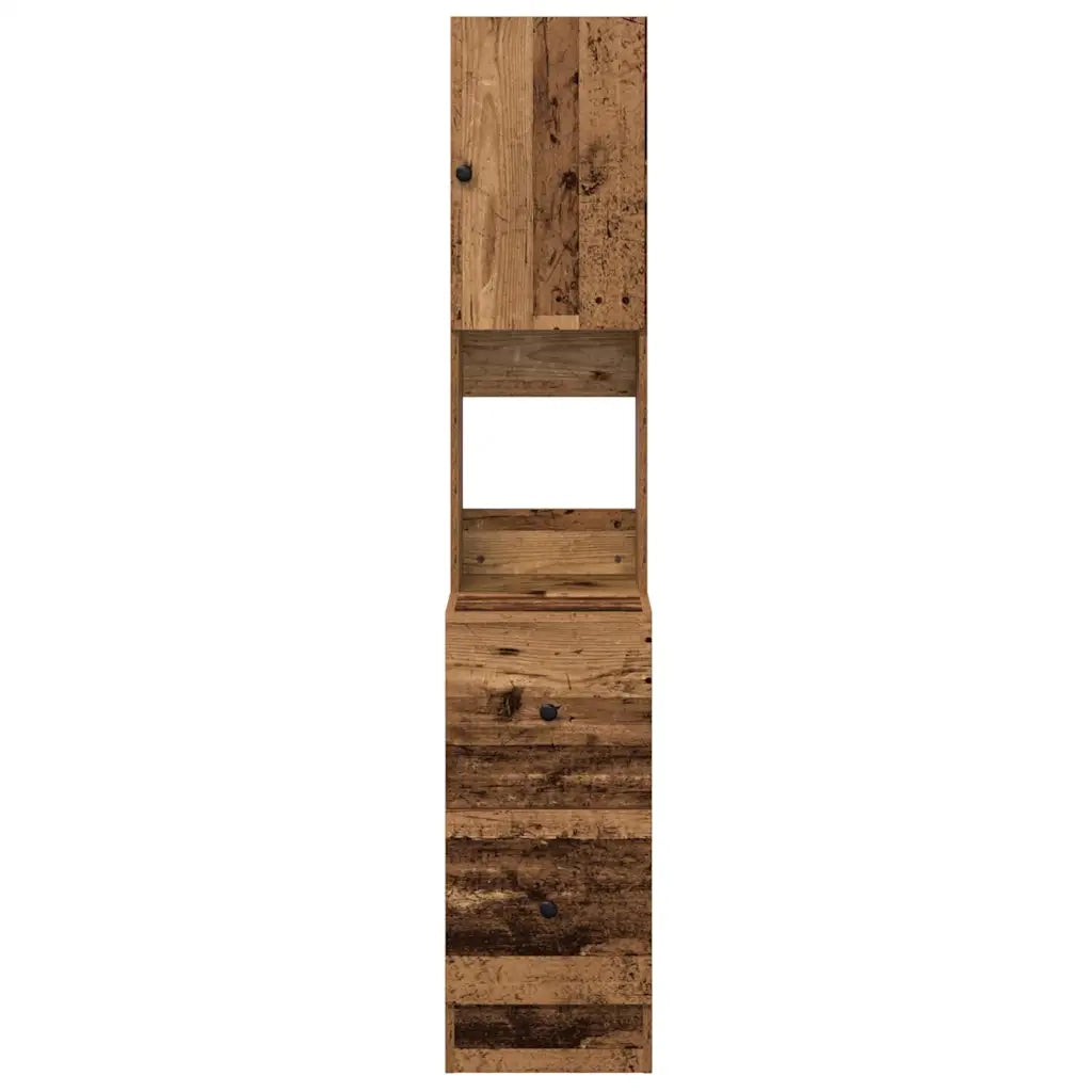 Credenza da cucina con cassetto Legno vecchio 32 x 50 x 180 cm 871377