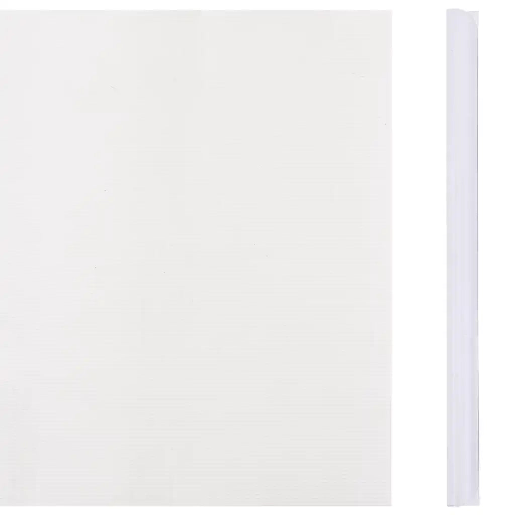 Recinzione Frangivento da Giardino PVC 70x0,19 m Bianco 147859