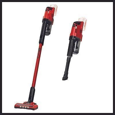 Einhell TE-SV 18 LI-SOLO Aspirapolvere a bastone 2 in 1 Senza sacchetto 0,6 L 18 V modalita' ECO BOOST colore Nero Rosso