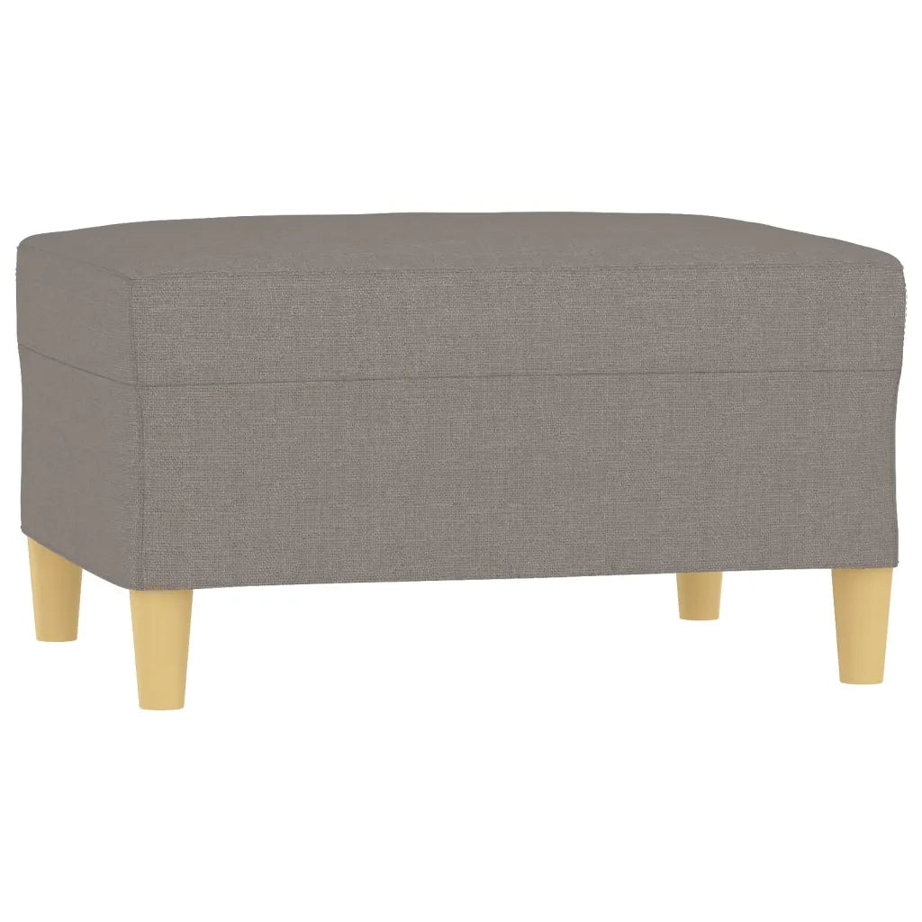 Poggiapiedi Tortora 70x55x41 cm in Tessuto 349278