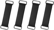 Accessori per ATV scooter 4 x Cinture in gomma Accubak Spanband Rekbare Accu Spanband Cinturino fissa per motocicletta con Spillo metallico per Accessori motocicletta Zwart