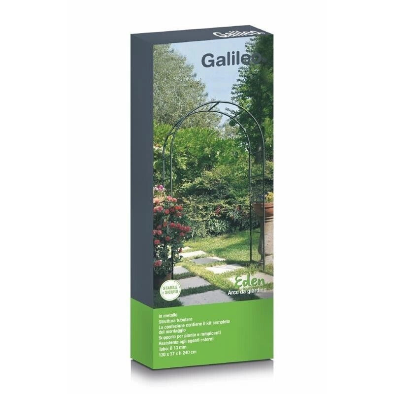 ARCO DA GIARDINO DECORATIVO PER RAMPICANTI 240X140X38 CM