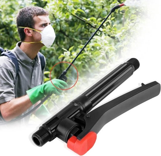 Distributore a Spruzzo 40psi-100psi - Otre - Giardino - Irrigazione - Plastica - Nero/Rosso - 190mm Lunghezza - Spout