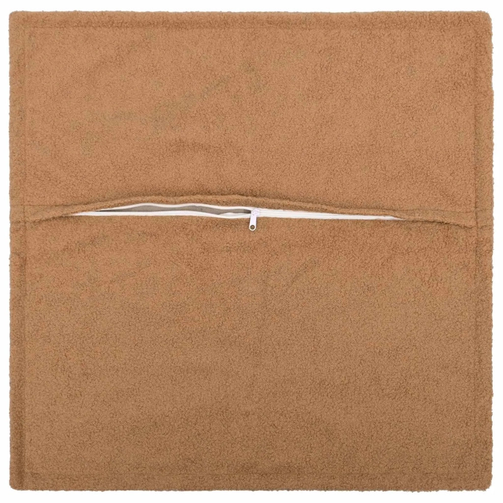 Federa 2 pcs HOUTEN Beige 60 x 60 cm Bouclé 920755
