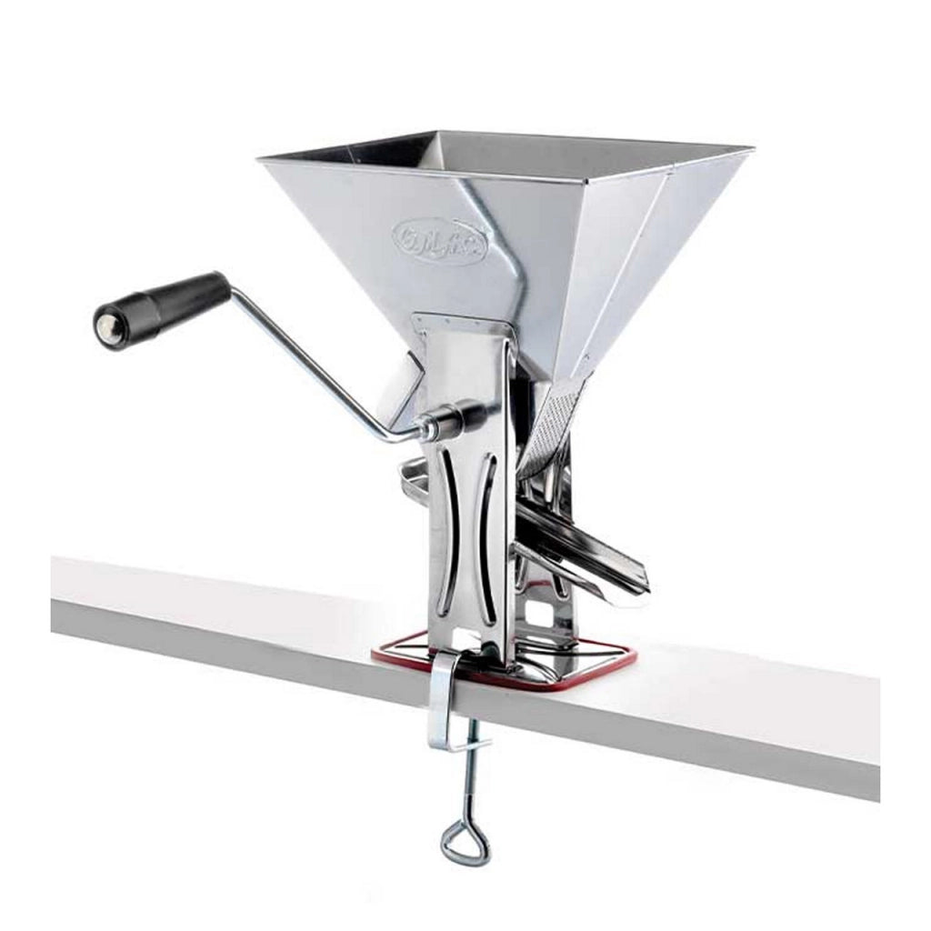 Passapomodoro Manuale Inox “Gulliver” con Morsetto Spremipomodoro da Tavolo Art. 160