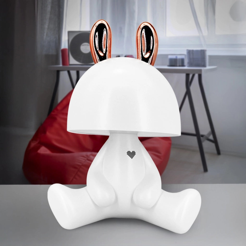 Lampada notte coniglio LED 2,5W 4000K USB-C Polux