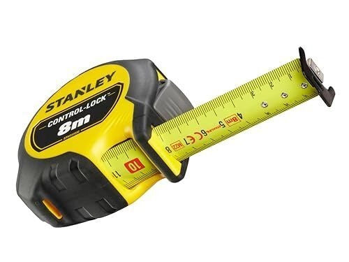 Stanley STHT37232-0 Control-Lock Flessometro 8 m nastro 25 mm Blade Armor magnete rimovibile Classe II